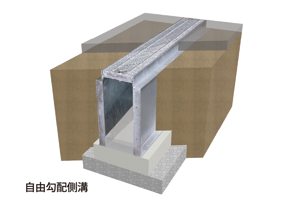 自由勾配側溝タイプ