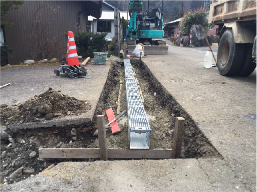 ドレーンクリエイター設置