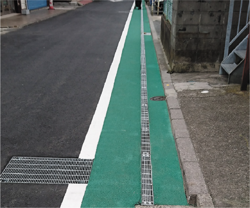熊本県山鹿市 ドレーンクリエイター施工実績