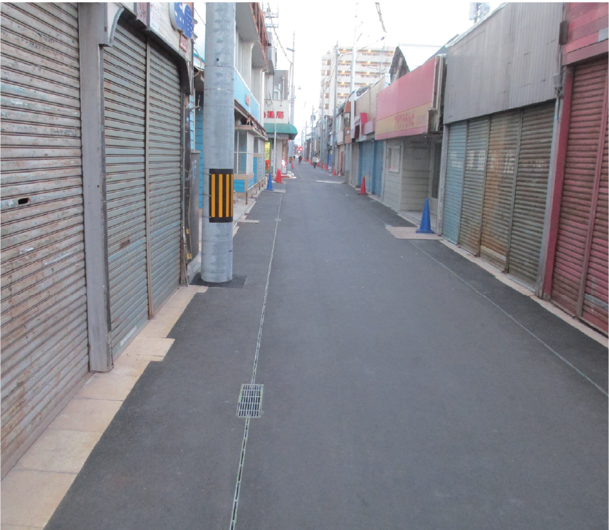 路肩・道路施工実績 1