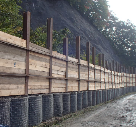 メッシュウォールガード工法